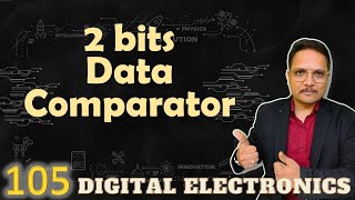 2Bit Data Comparator Explained Working Truth Table Circuit and Designing [upl. by Aldin172]