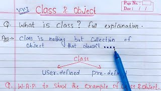 Class and Object in Java  Learn Coding [upl. by Pellikka]