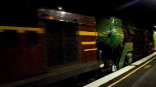 3801 leaves Thirlmere heading towards Chullora on the 12 May 2009 Seen at Picton NSW Australia [upl. by Nilecoj671]