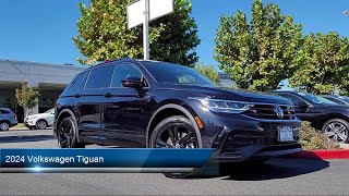 2024 Volkswagen Tiguan 20T SE RLine Black Sport Utility San Jose Sunnyvale Hayward Redwood City [upl. by Anertac]