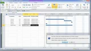 Duración de Tareas Lapso en Microsoft Project [upl. by Lexine342]