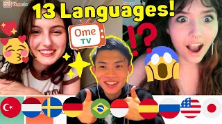 Pranking People by Speaking Their NATIVE Language  Omegle [upl. by Schlessinger]