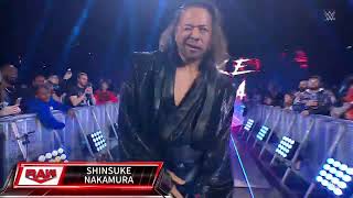 Shinsuke Nakamura Entrance  WWE RAW 25032024 [upl. by Oz]