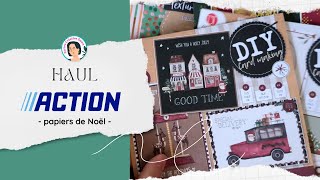 HAUL ACTION Noël est déjà là D scrapbooking haulaction haulscrap [upl. by Zetnas922]