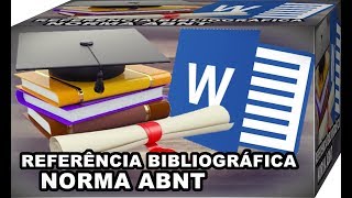 COMO FAZER REFERÊNCIAS BIBLIOGRÁFICAS NAS NORMAS ABNT [upl. by Adamsun]