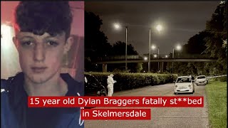 15 year old Dylan Braggers fatally stbed in Skelmersdale crime [upl. by Bria]