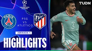 HIGHLIGHTS  PSG vs Atlético Madrid  UEFA Champions League 2425  TUDN [upl. by Eirb]