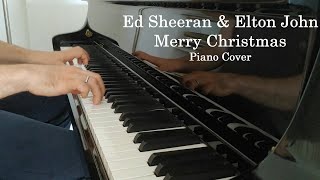 Ed Sheeran amp Elton John  Merry Christmas Piano Cover [upl. by Malamud]