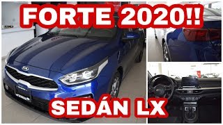 KIA FORTE SEDÁN LX 2020  revision completa  interior y exterior  en español [upl. by Aivatan]