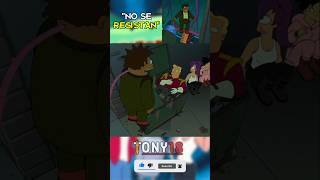 LEELA Y AMY ESCAPAN DEL TENTACULO🐙🤯  FUTURAMA【T6 EP5】 [upl. by Larentia]