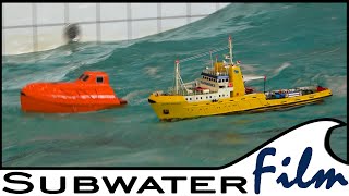 RC Ships in BIG waves  MEERZEIT Büsum ⛴ [upl. by Evie]