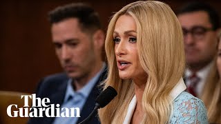 Forcefed medications and sexually abused Paris Hilton testifies before House committee [upl. by Prochora]