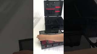 Barber tool casehand pick or shoulder strap optionclipper and trimmer collection box barberlife [upl. by Aubreir]