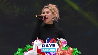 Raye  ‘Decline’ live at Capital’s Summertime Ball 2018 [upl. by Selrhc]