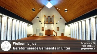 Gereformeerde Gemeente Enter  Ds SW Janse  Richteren 6  114 1114 [upl. by Rotsen]