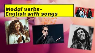 Modal verbs Modales del inglés  Aprende inglés con canciones [upl. by Phylis]