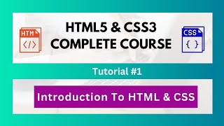 Introduction to HTML5 and CSS3 in hindiurdu  Complete HTML and CSS Course [upl. by Ariat]