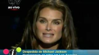 Brooke Shields  Despedida a Michael Jackson Tradução [upl. by Lunetta]