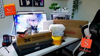 Deixando o Setup Mais Bonito com Itens do ALIEXPRESS E SHOPEE Part 2  Dessa vez tem RECEBIDOS [upl. by Kannry472]