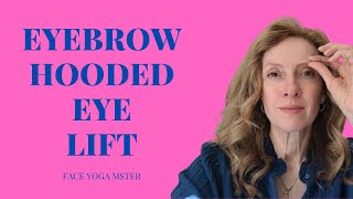 3 Minute Eyebrow Lift For Hooded Eyes Step by Step Tutorial [upl. by Schramke]