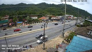 🔴 Khao Lak Webcam  Phang Nga Thailand 🇹🇭 [upl. by Ayomat]