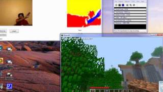 Playing Minecraft with Kinect [upl. by Satterlee]