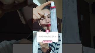 HeardOf Tretinoin for recedinghairline newhairgrowth hairlosssolution tretinoincream shortvideo [upl. by Chilt]