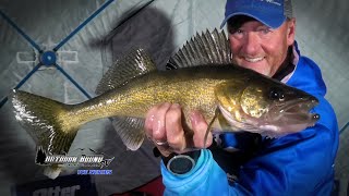 Winter Walleye with PK Lures 273 [upl. by Gwenora728]