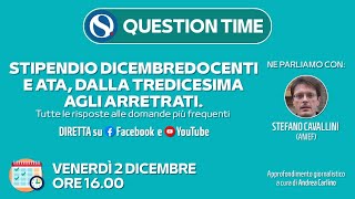 Stipendio dicembre docenti e Ata dalla tredicesima agli arretrati Tutte le risposte [upl. by Rianon]