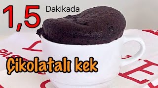 Çocuklar bile yapıyor❗️tatlı krizine çözüm❗️15 DAKİKADA çikolatalı kek  Figen Ararat [upl. by Shayne]