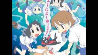 Hyadain no Joujou Yuujou  Nichijou OP 2 FULL [upl. by Ava]