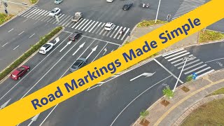 Road Markings Made Simple  Driving Lesson on Road Markings  DTC Driving Test UK  DMV Driving [upl. by Adner]