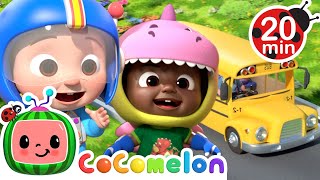 Halloween on the Bus 🎃🚌🎃  🍉 CoComelon  JJs Baby Songs 🎶 [upl. by Eahsel]