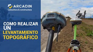 Como realizar un levantamiento topográfico con el equipo Trimble modelo R8S 👷 [upl. by Demetri946]