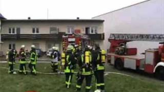 Brand in Heuchelheim [upl. by Yddub]