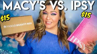 Ipsy Glam Bag Vs Macys Beauty Box November 2023  IPSY REVIEW [upl. by Parik]