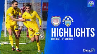 Arbroath vs Greenock Morton  cinch Championship  Match Highlights [upl. by Ingelbert]