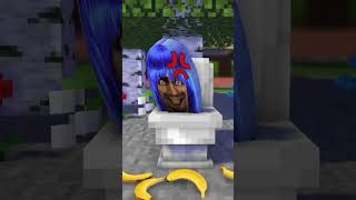 viral minecraft funy microfthunter 😂😂😂😂😂stupid toilet [upl. by Burwell970]