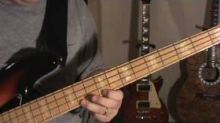 Led Zeppelin  quotRamble Onquot Bass lesson  instruction [upl. by Wolfgram343]