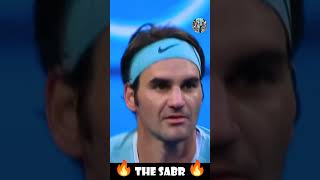 The SABR 🎾🔥  Roger Federers Sneaky Weapon Pt 1 shorts [upl. by Marney]