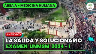 🔴 SALIDA  SOLUCIONARIO Examen de Admisión UNMSM 2024  I​ 🌳 Área A  Medicina Humana 🩺 [upl. by Anilok244]