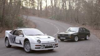 Group B Worship Ford RS200 and Audi Sport Quattro  CHRIS HARRIS ON CARS [upl. by Nuahs366]