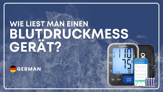 Wie liest man einen Blutdruckmessgerät  FAQ 15 [upl. by Welker]