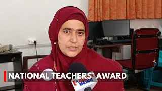 Srinagar Dr Urfana Selected For National Teachers’ Award Says Students Preferring Govt Schools [upl. by Katzman556]