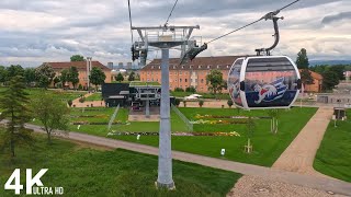 Seilbahnfahrt Luisenpark  Spinelli amp Spinelli  Luisenpark auf der BuGa 23 in Mannheim  4k60 [upl. by Enos]