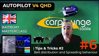 RT4 V4 APP  Tutorials 22 🇬🇧  6 Tips amp Tricks 2  Bait distribution  Spreading behaviour [upl. by Moreen165]