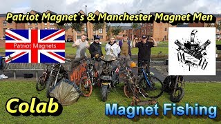 3 Motorbike Recovery Magnet Fishing Manchester Magnet Men Collaboration [upl. by Gorrono703]