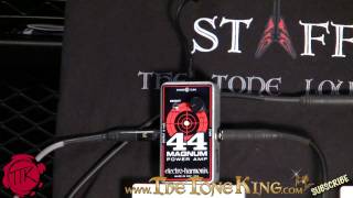 ElectroHarmonix 44 Magnum Power Amp Demo amp Review EHX 44 mag [upl. by Fiedler]