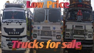 Truck Sale Punjab India Trucks For sale In Punjab Eicher 6031 TATA3118 TATA 2518 [upl. by Akalam]