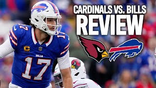 Cardinals vs Bills Week 1 Game Review  PFF [upl. by Tiga]